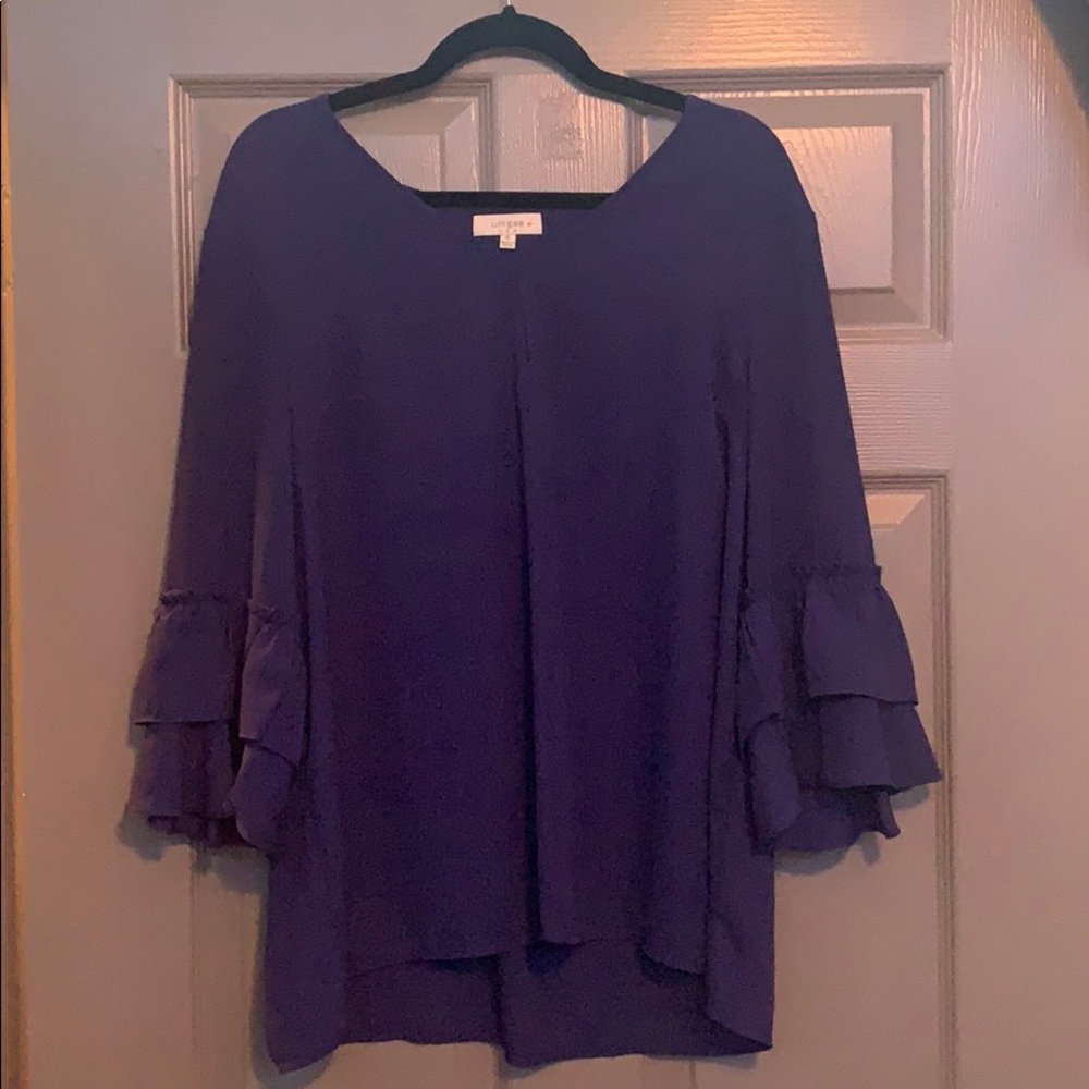 Umber 3/4 Sleeve Blouse